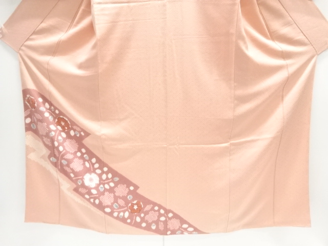  絞り花模様訪問着